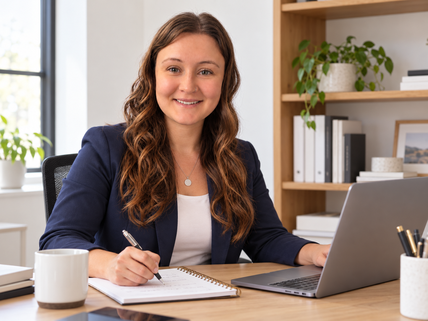 Bobbie at work, D Foster Consulting